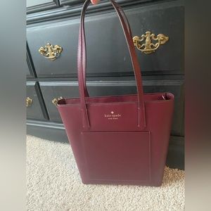 Kate Spade Daily Tote in Deep Berry